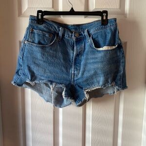 Levi's Classic Blue Jean Shorts